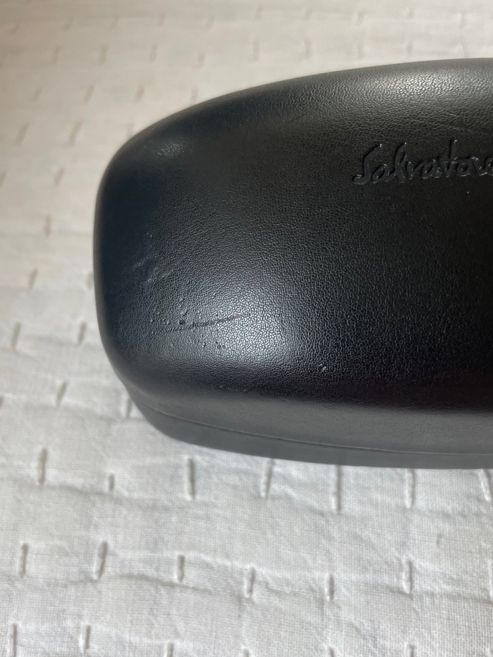 Salvatore Ferragamo Hard Shell Sunglass/ Eyeglass Clamshell Case - Picture 8 of 11